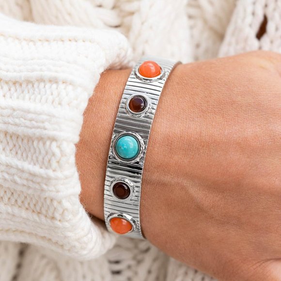 paparazzi Jewelry - Dedicated Desertscape - Blue Bracelet